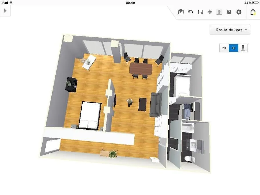 Paris 16 -Near Champs-Elysees 75M2 France